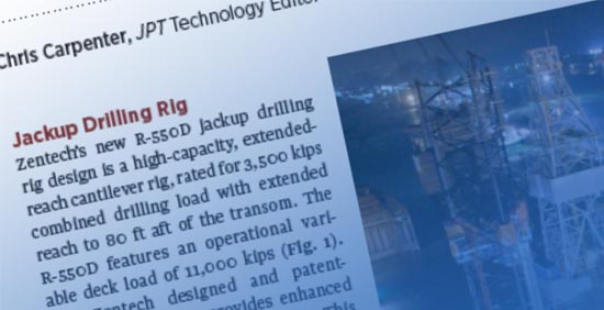 Zentech Featured in The Journal of Petroleum Technology