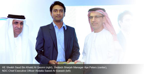 Zentech honored by National Drilling Company in Abu Dhabi