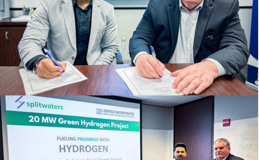 Splitwaters selected by Akna Energy for 20 MW Green Hydrogen Plant