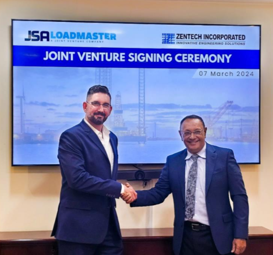 JSA Loadmaster Arabia and Zentech Announce Joint Venture Agreement